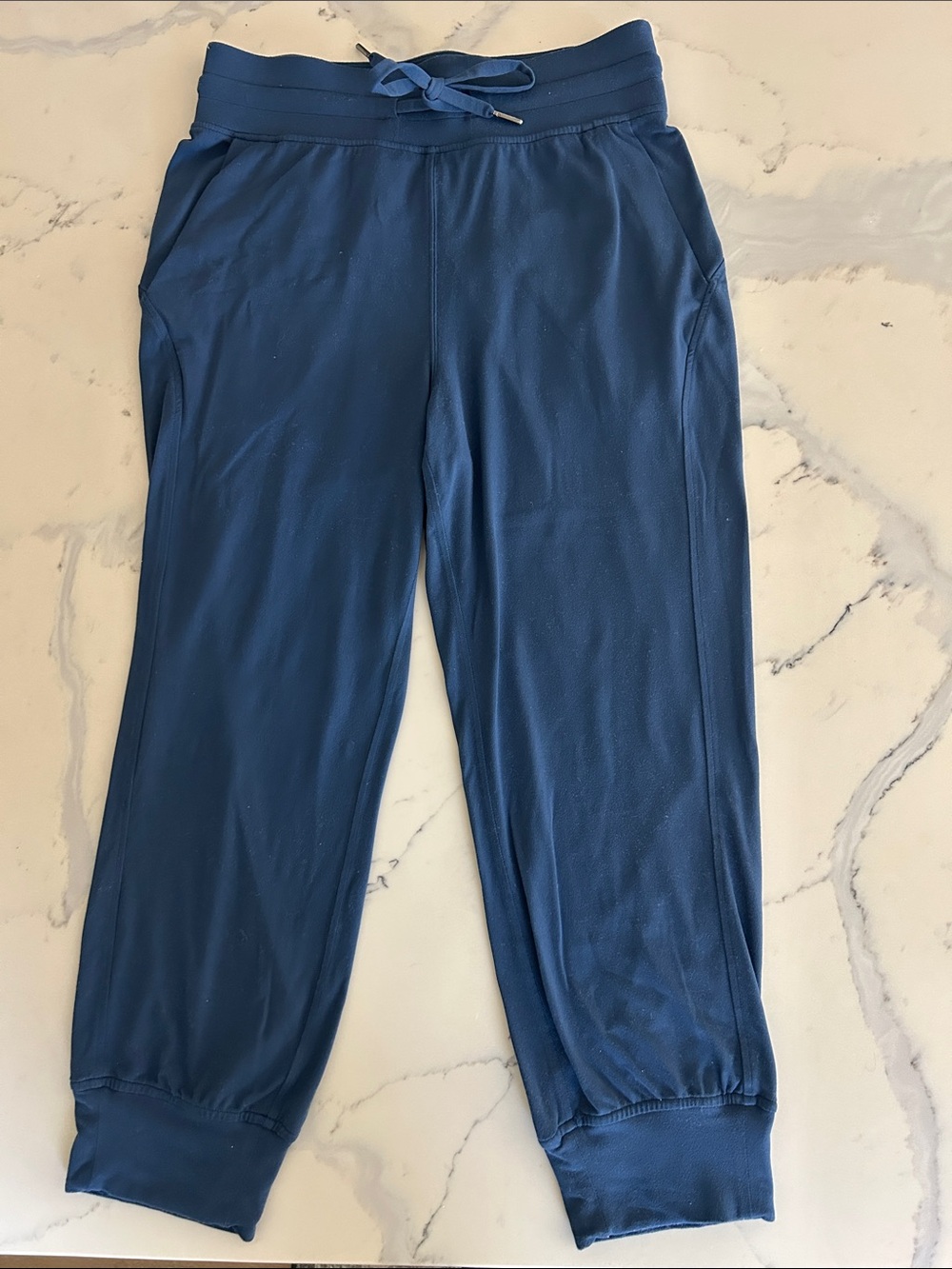 lululemon Ready to Rulu Cropped Navy Jogger